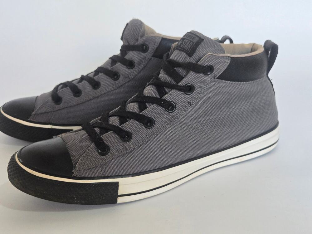 Converse Chuck Taylor All Star High Street Grey Black Men's 11 Women's 13